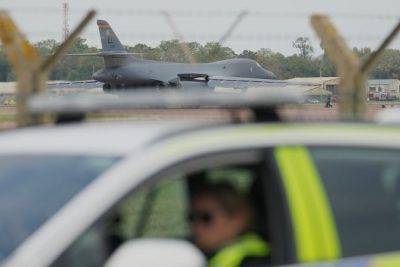 Two British men charged with helping Iran over Fairford airbase incident