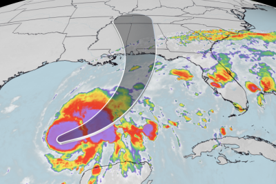 Isaias rapidly intensifies into season’s first Atlantic hurricane as Gulf Coast braces for landfall