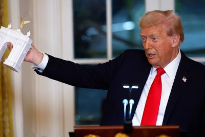 Construction on Trump’s 250-foot triumphal arch in DC could begin in just two weeks