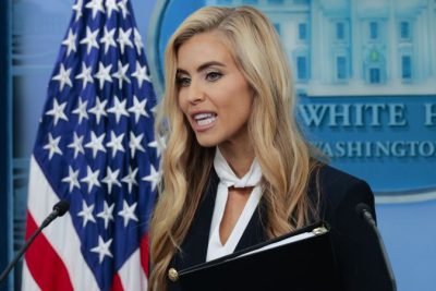 The new White House press secretary failed the bar exam. She shared posts calling her an attorney anyway