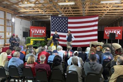 Vivek Ramaswamy gets a political education in a grueling Ohio governor’s race