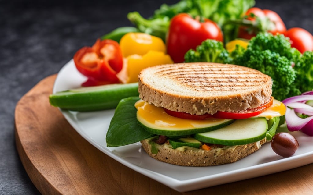 healthy breakfast sandwich