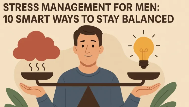 Stress Management for Men - Discover practical stress management tips for men to stay mentally strong and avoid burnout.