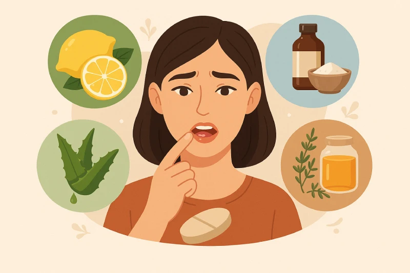 How to Cure Mouth Ulcers Fast Naturally at Home
