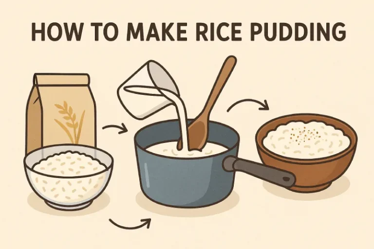 how to make rice pudding