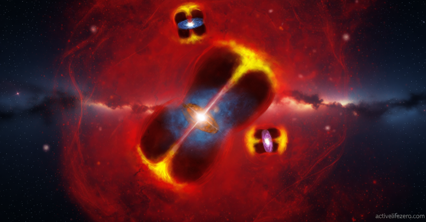 ‘Impossible’ cluster found in deep space could change what we know about early universe