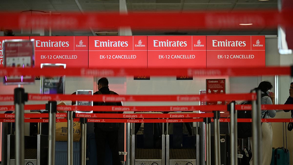 How US and Israeli air strikes on Iran have caused international travel chaos: Flights cancelled or diverted with passengers left stranded