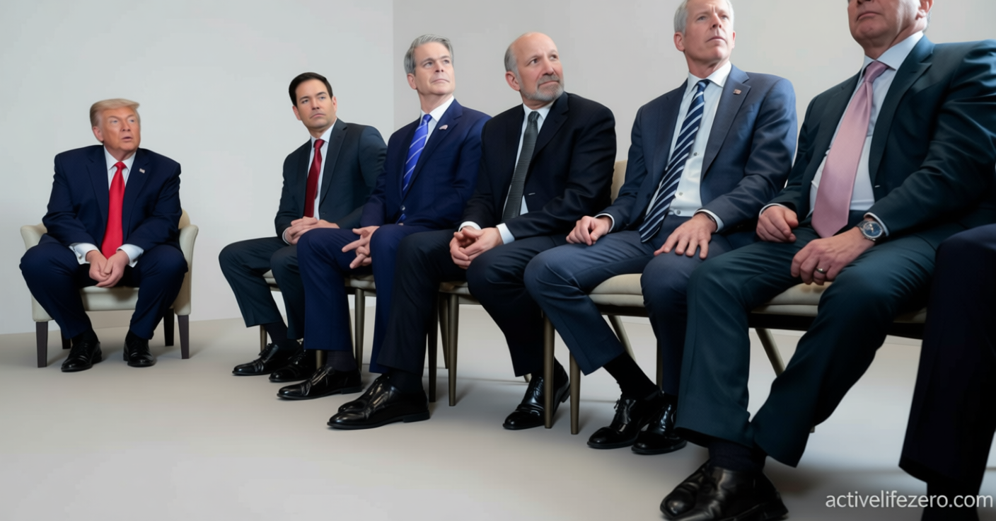 Trump gives pairs of his shoes to staff to replace their ‘s****y’ footwear