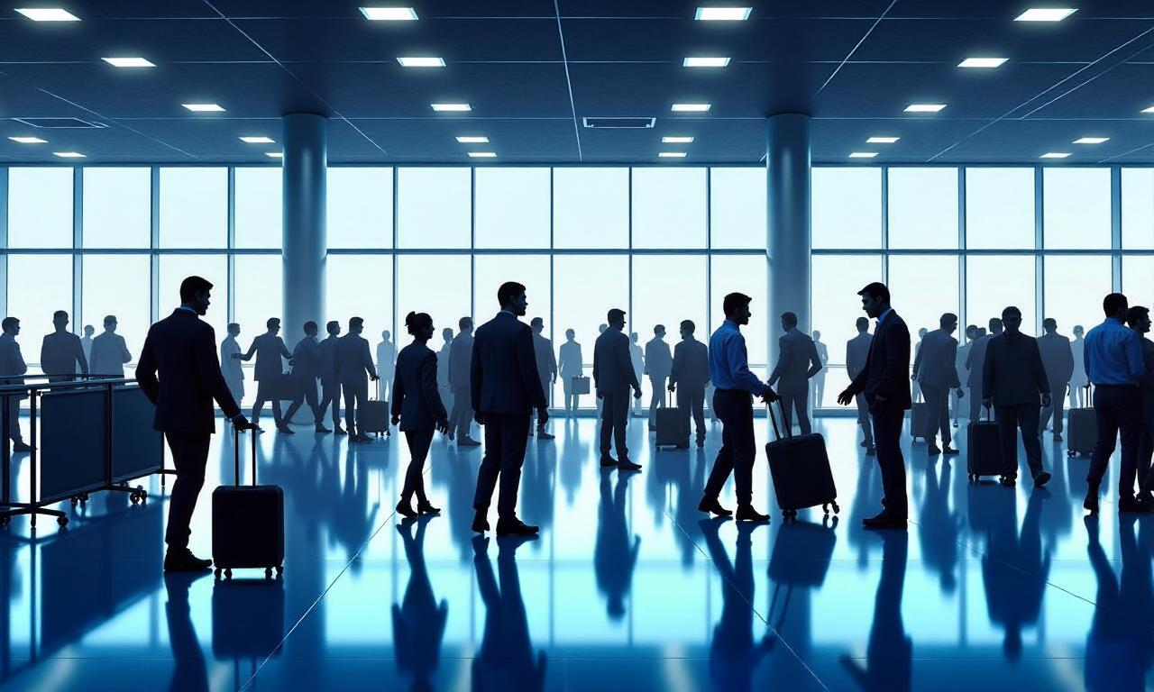 Long security lines form at airports as TSA agents miss first full paycheck amid DHS standoff
