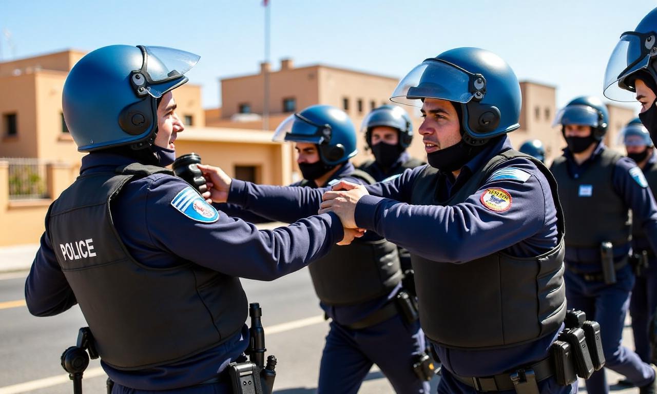 Greek police using masked migrants to forcibly push other migrants back across border