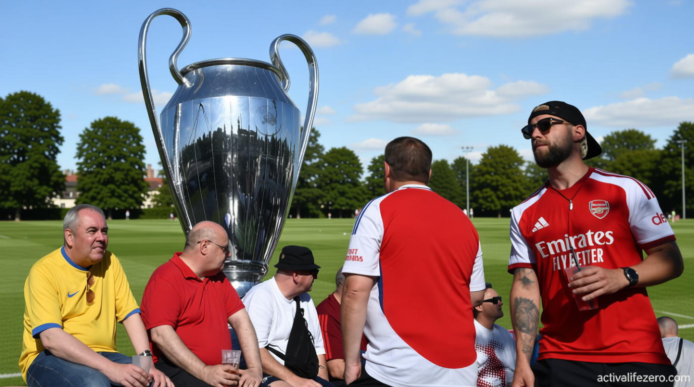 As the Arsenal party bus pulls into Budapest, PSG lies in wait