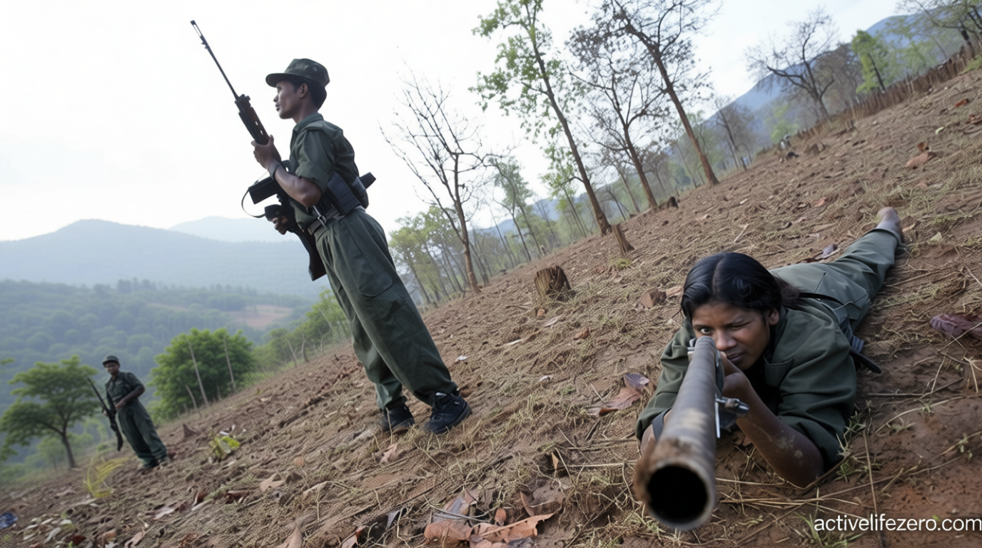Some of the world’s last Maoist rebels are in India. Their decades-long rebellion is in its death throes