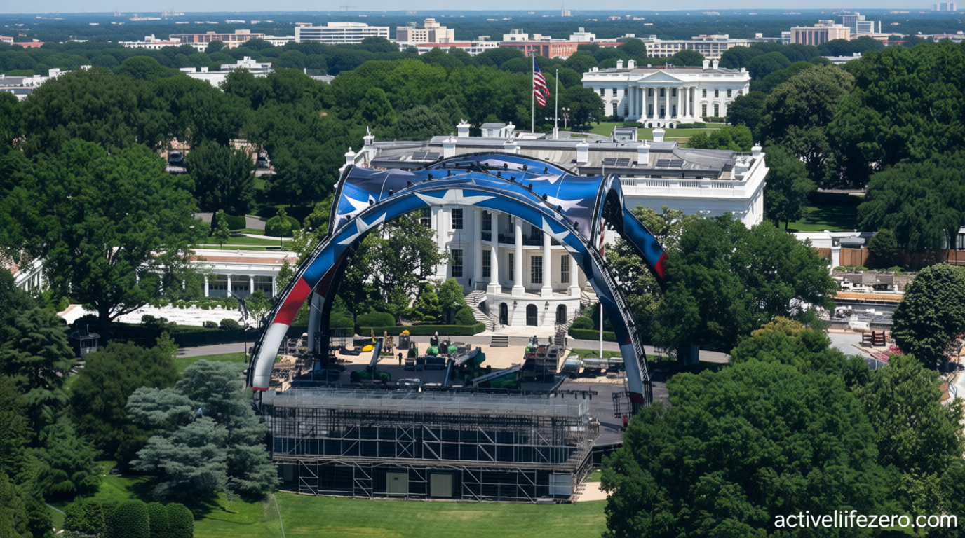 Trump suggests he won’t take down UFC ‘Claw’ on White House lawn