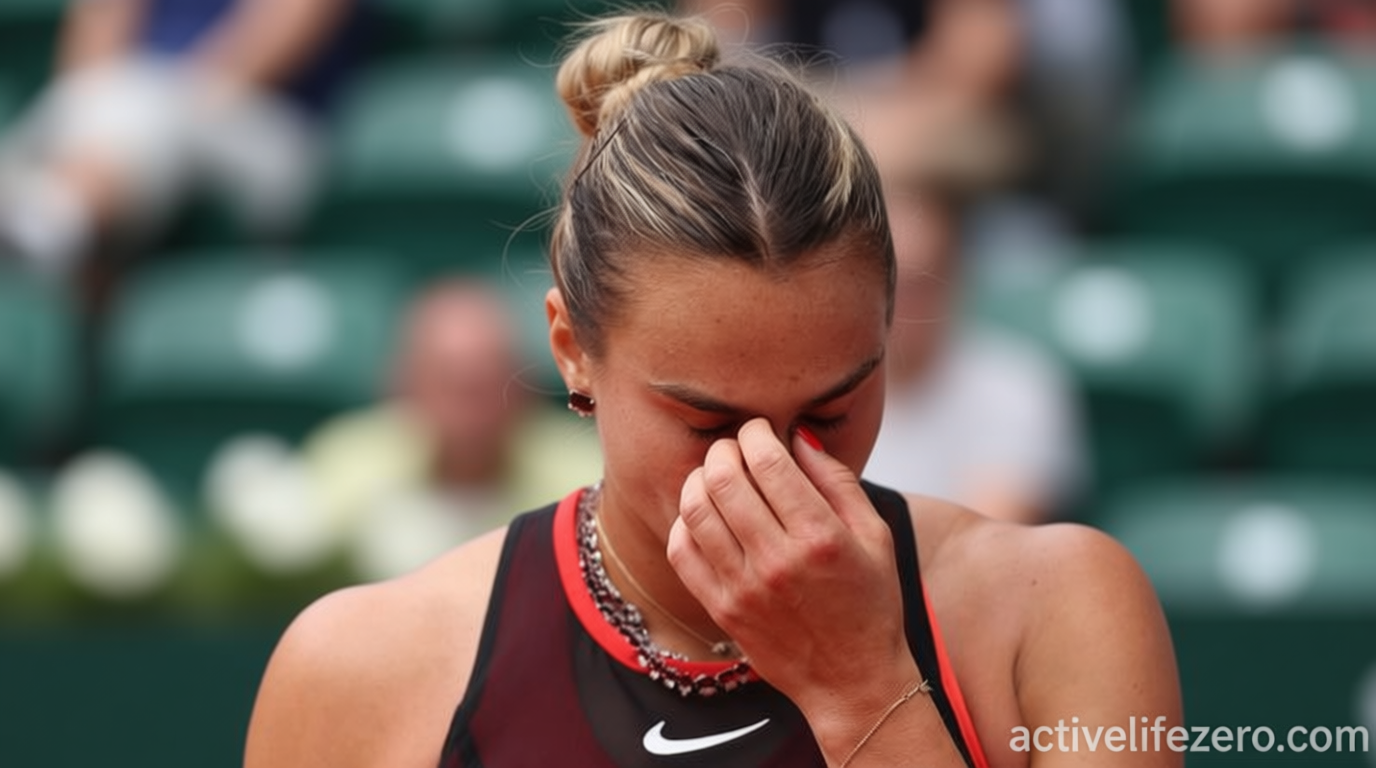 Top-ranked Aryna Sabalenka: ‘Just want to quit tennis’ after French Open quarterfinal defeat