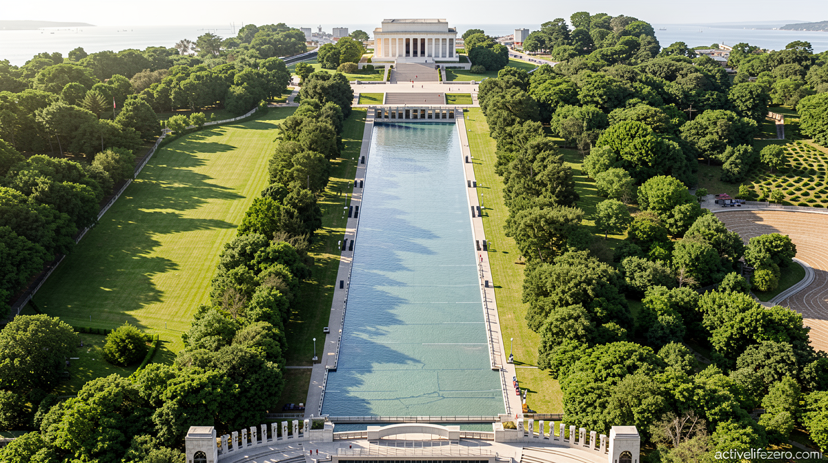 Reflecting Pool being drained – again – as Trump administration tries once more to fix landmark
