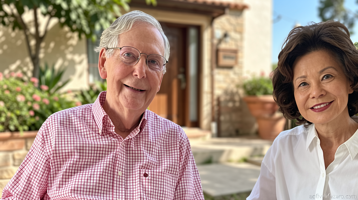 McConnell says after weeks of speculation that hospitalization was due to a fall