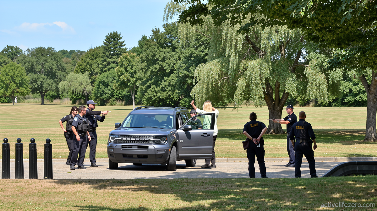 Capitol Police arrest man with a handgun at north barricade of the US Capitol