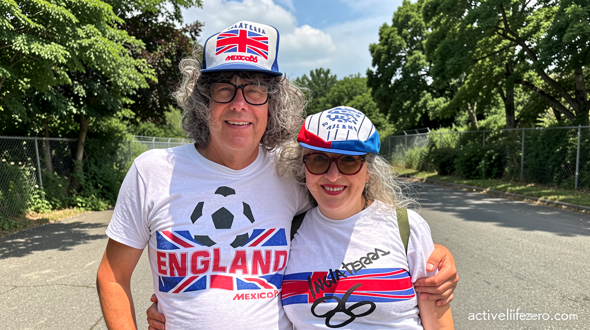 His team crashed out of the World Cup 40 years ago. But watching in the stands he met the love of his life