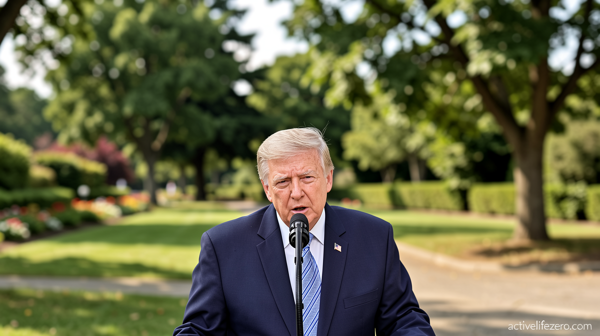 Key moments from Trump’s speech claiming declassified documents show US election vulnerabilities