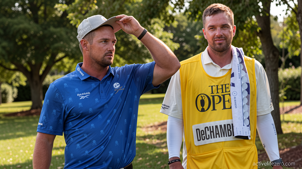 Bryson DeChambeau penalty adds controversy to eventful British Open second round
