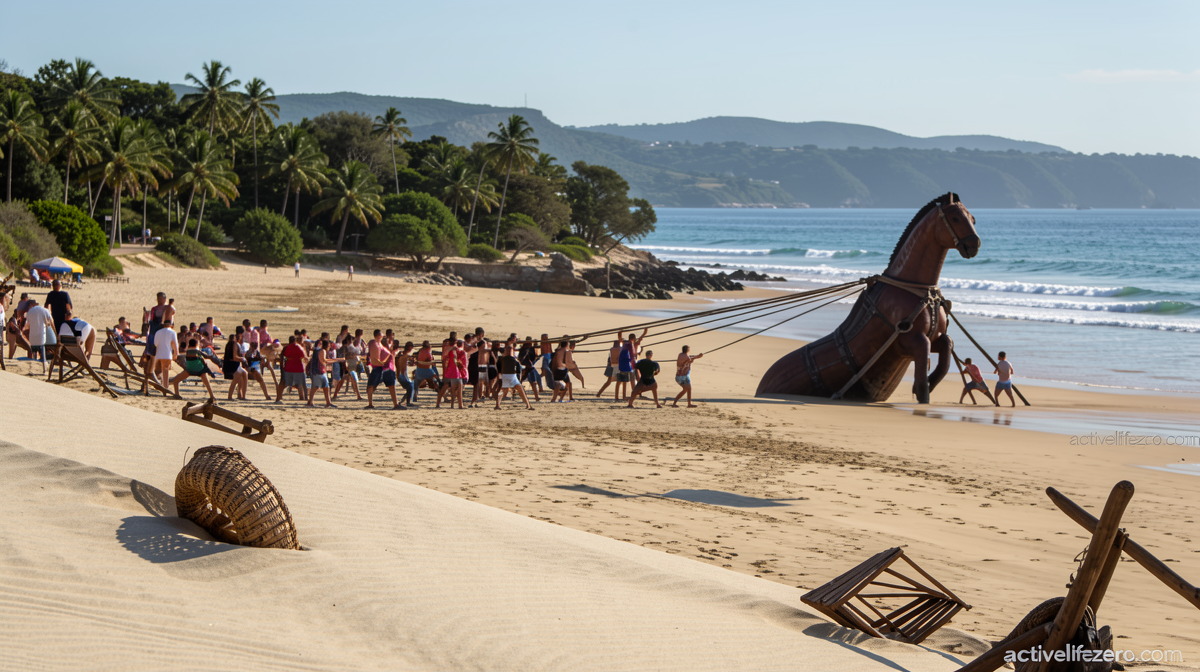 What makes the Trojan Horse sequence in ‘The Odyssey’ so incredible
