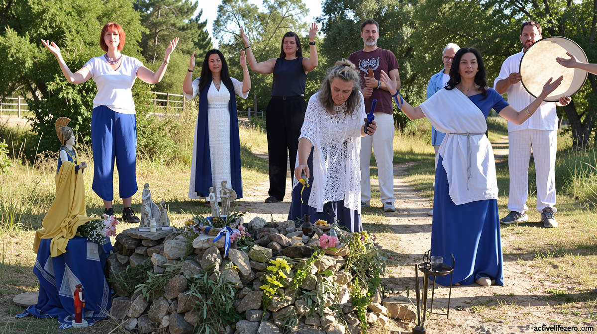 These people say worshiping ancient Greek gods is a route to modern happiness