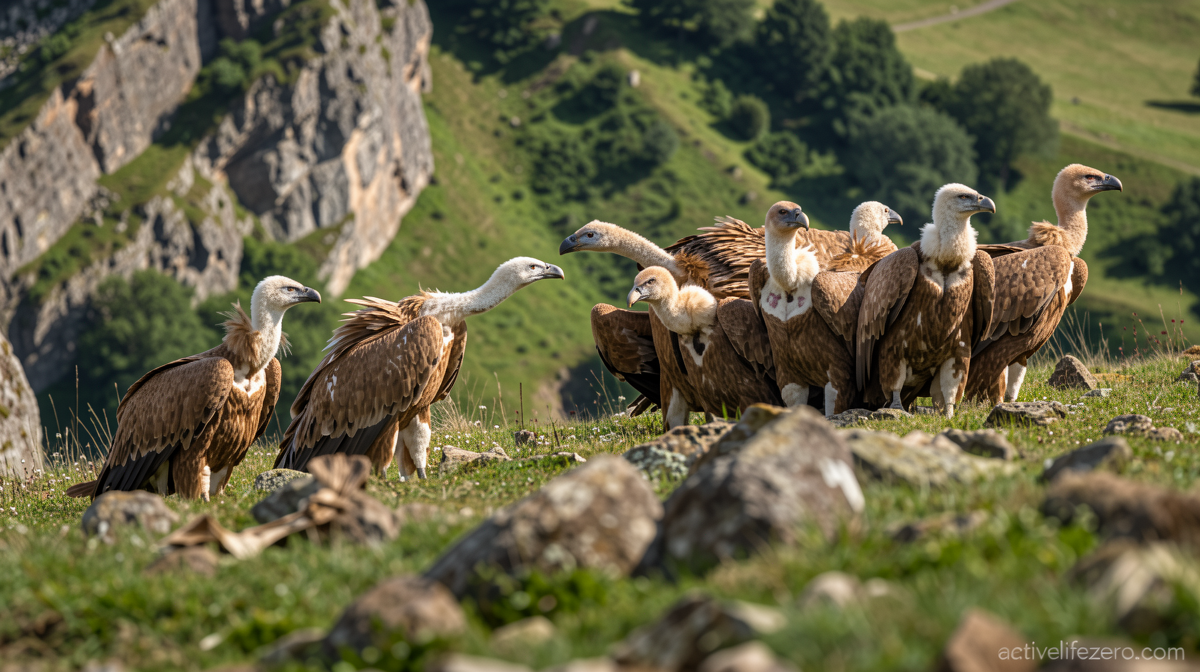 Nature’s cleanup crew: Stunning photos show vultures in a different light