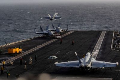 Trump says USS Lincoln’s deployment was ‘not nearly long enough’
