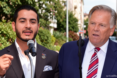 Abdul El-Sayed’s Republican opponent directly pitches Democrats, hoping to capitalize after divisive primary