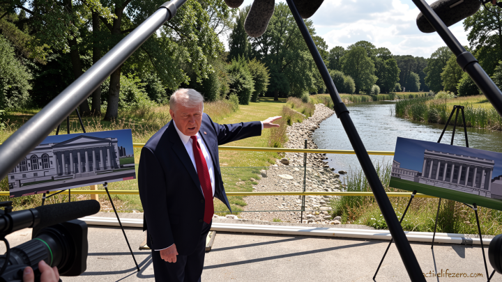 Trump asks Supreme Court to let him build ballroom, citing national security needs and architectural values