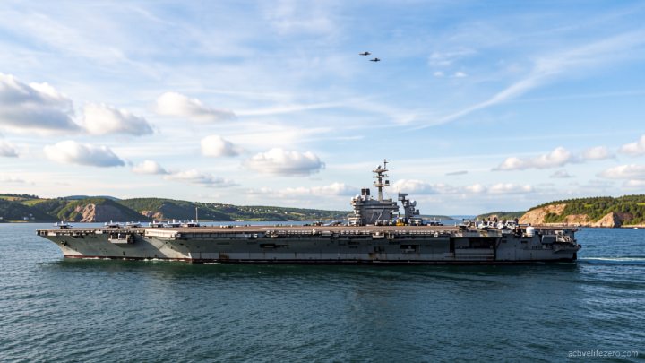 Aboard the USS Abraham Lincoln, where hardship and resilience share quarters