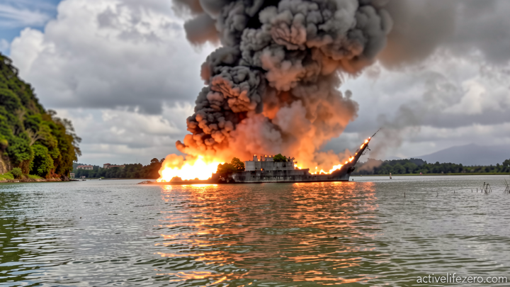 Mysterious bomb-dropping drones sank their fishing boats, survivors say. Who was behind the attacks?