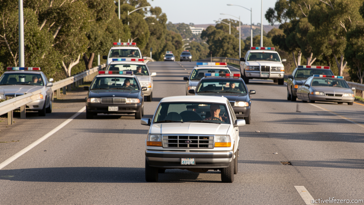 How OJ Simpson’s infamous Bronco chase captured a changing era of US sports coverage in the 1990s