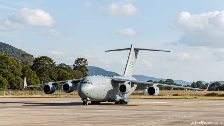 US Air Force flight to Antarctica turns back after space activity warning