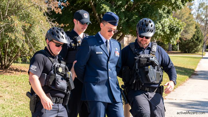US airman arrested at Capitol after calling for Trump’s impeachment is detained again