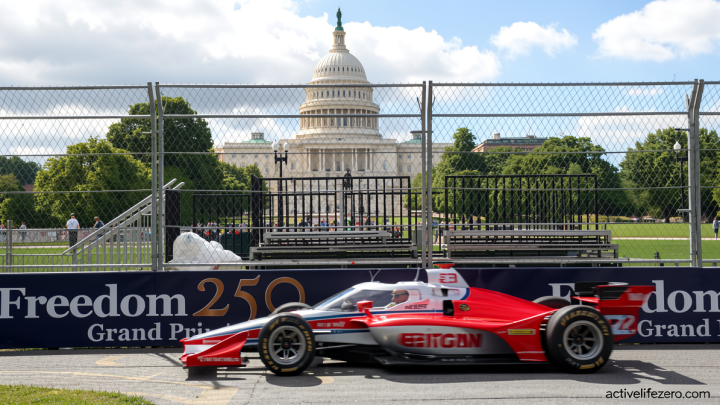 Inside DC’s historic heart, an IndyCar race backed by Trump kicks into gear