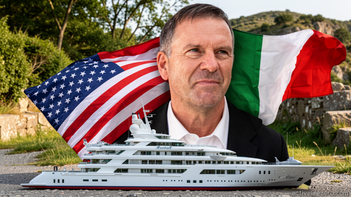 Trump’s ambassador to Italy is cruising the Med on a $450M yacht