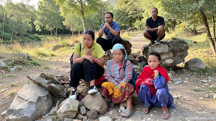Around the world, people desperately search for news of missing loved ones after Nepal-China floods