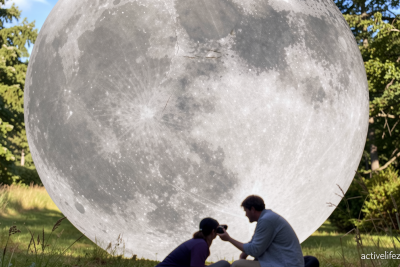 Catch the full moon as it slips into Earth’s shadow in a partial lunar eclipse
