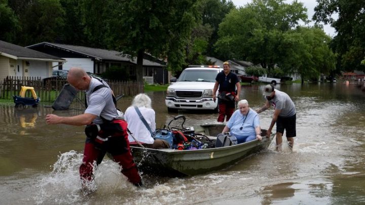 Additional rounds of rain take aim at flood-battered Midwest