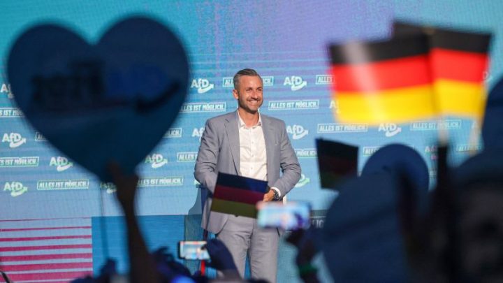 Germany’s far-right AfD projected to win eastern state but unclear if it will be able to govern