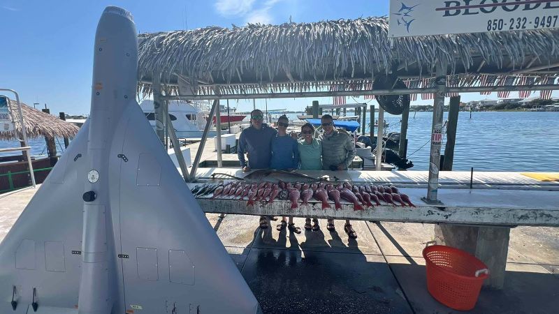 Florida fishing charter makes an unexpected catch: A US military drone