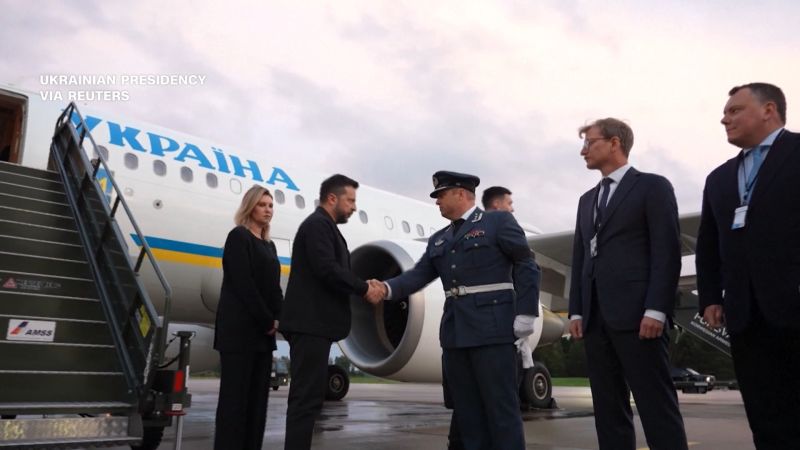 Russian drone alert delayed Zelensky’s departure for Norway, Moldova says
