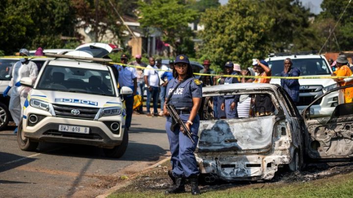 South Africa police launch manhunt after 17 killed in tavern shooting