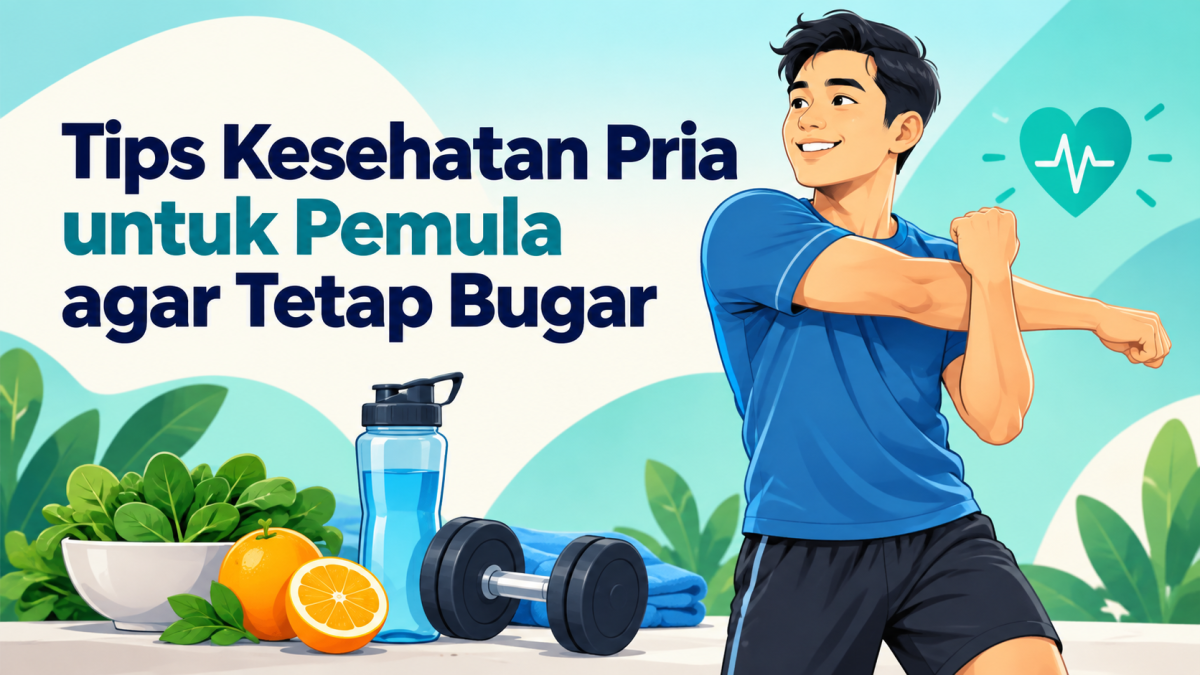 Tips Kesehatan Pria untuk Pemula agar Tetap Bugar