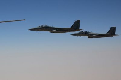 Houthis release video claiming to show downed Saudi F-15 fighter as Iran-backed rebels press their lightning advance