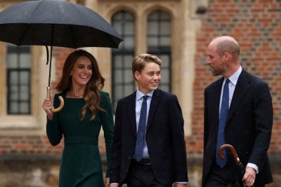 Prince George arrives at Eton, the elite school that taught his father and 20 UK prime ministers