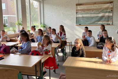 Children go underground as Ukraine starts new school year under constant Russian fire