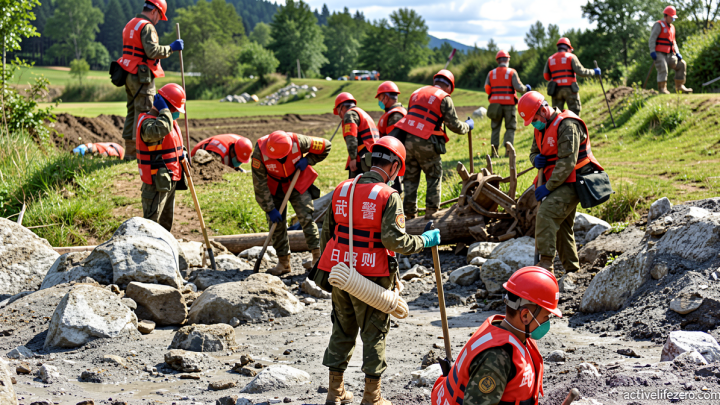 On the ground in China’s wiped-out border zone, the fate of hundreds is still unknown