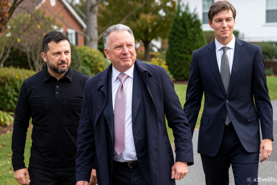 Witkoff and Kushner arrive in Kyiv for second leg of US diplomacy push